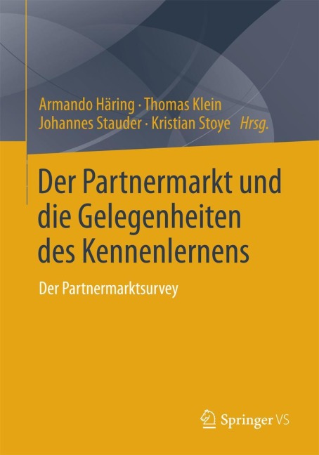 Der Partnermarkt und die Gelegenheiten des Kennenlernens - 
