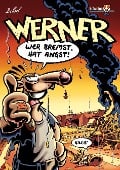 Cover-Bild zum Titel 'WERNER 08. WER BREMST, HAT ANGST!' von 'Rötger Feldmann, Brösel'