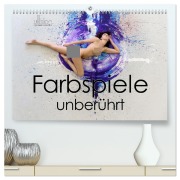 Cover-Bild zum Titel 'Farbspiele - unberührt (hochwertiger Premium Wandkalender 2026 DIN A2 quer), Kunstdruck in Hochglanz' von 'Ulrich Allgaier'