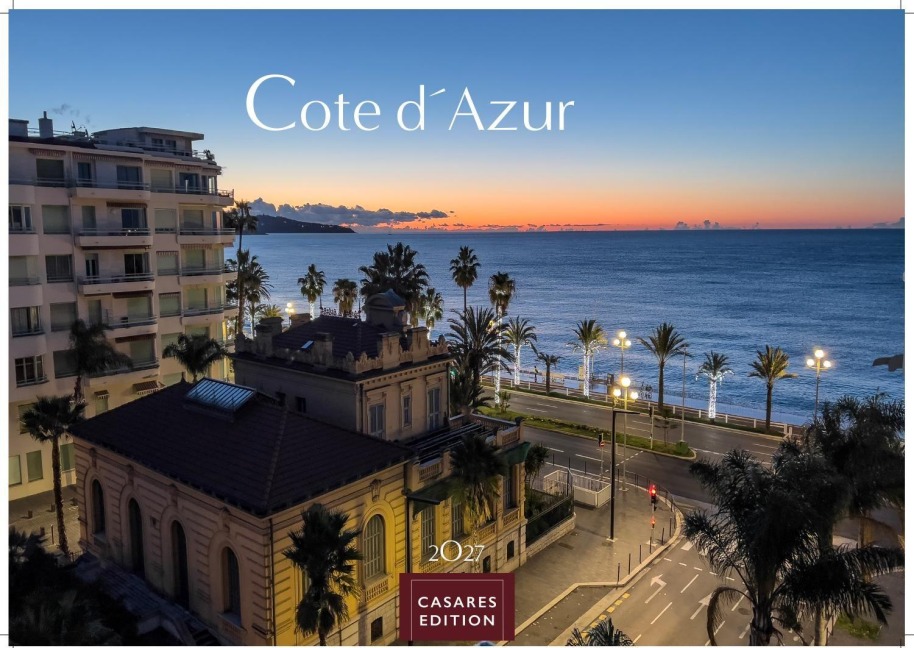 Cote dÁzur Kalender 2027 - Wandkalender | Fotokalender Frankreich 24x35cm - Atemberaubende Bilder der Côte d'Azur, Nizza, Cannes,unberührte Natur der französische Riviera - 