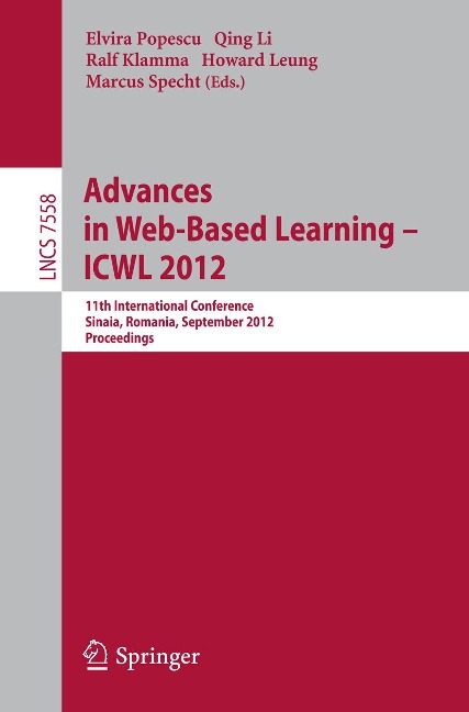 Advances in Web-based Learning - ICWL 2012 - 
