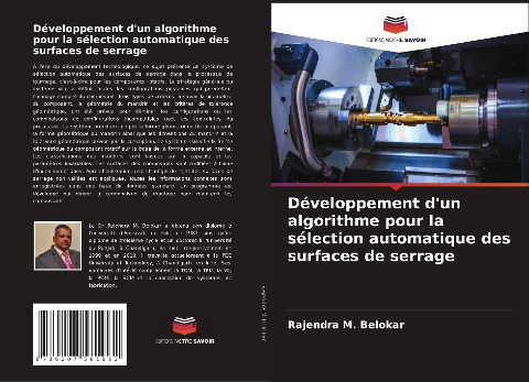 Développement d'un algorithme pour la sélection automatique des surfaces de serrage - Rajendra M. Belokar