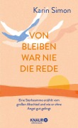Cover-Bild zum Titel 'Von Bleiben war nie die Rede' von 'Karin Simon'