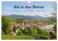 Ab in die Natur - Ausflugsziele im Münchner Umland und Voralpenland (Wandkalender 2024 DIN A4 quer), CALVENDO Monatskalender - SusaZoom SusaZoom