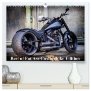 Cover-Bild zum Titel 'Exklusive Best of Fat Ass Custombike Edition, feinste Harleys mit fettem Hintern (hochwertiger Premium Wandkalender 2026 DIN A2 quer), Kunstdruck in Hochglanz' von 'Volker Wolf'