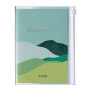 Cover-Bild zum Titel 'MARK'S 2025/26 Taschenkalender, A6 Mountain // Green' von ''
