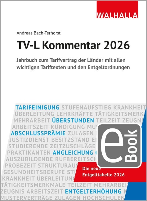 TV-L Kommentar 2026 - Andreas Bach-Terhorst