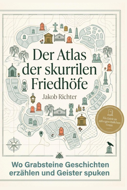 Der Atlas der skurrilen Friedhöfe - Jakob Richter