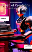 Cover-Bild zum Titel 'Clash of Creations - The Battle of Art and War (The AI and I Chronicles, #1)' von 'Frank-Thomas Tindejuv'