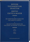 Cover-Bild zum Titel 'ECM I.1/3 Matthäusevangelium. Studien' von ''