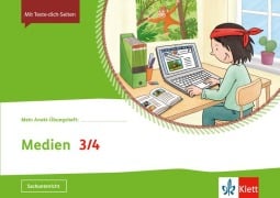 Cover-Bild zum Titel 'Mein Anoki-Übungsheft. Medien 3/4. Übungsheft Klasse 3/4' von ''