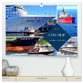 CUBA PILOT - Lotsenboote im Einsatz in Havanna (hochwertiger Premium Wandkalender 2024 DIN A2 quer), Kunstdruck in Hochglanz - Henning von Löwis of Menar