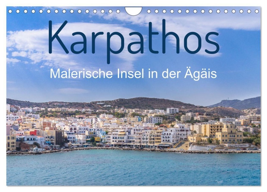 Karpathos - Malerische Insel in der Ägäis (Wandkalender 2027 DIN A4 quer), CALVENDO Monatskalender - Stefan O. Schüller und Elke Schüller