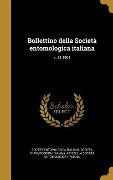 Cover-Bild zum Titel 'Bollettino della Società entomologica italiana; v. 33 1901' von ''