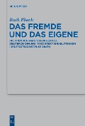 Cover-Bild zum Titel 'Das Fremde und das Eigene' von 'Ruth Ebach'