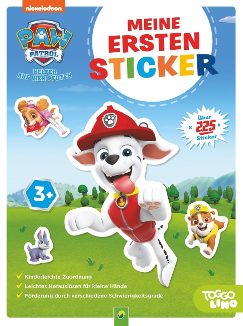 PAW Patrol Meine ersten Sticker - Schwager & Steinlein Verlag