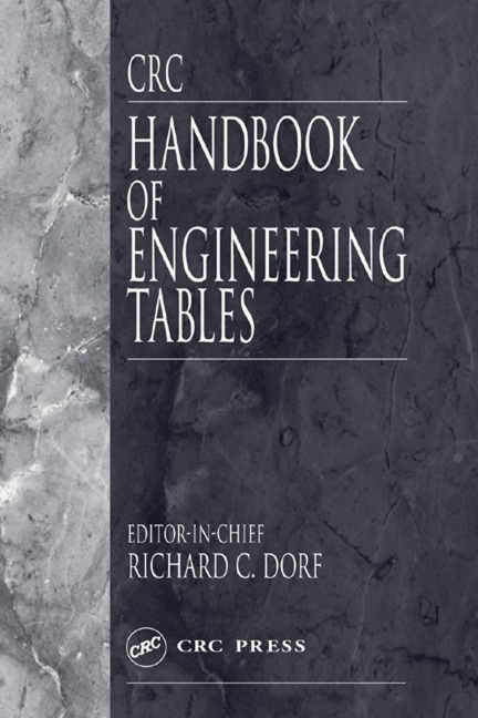 CRC Handbook of Engineering Tables - Richard C. Dorf