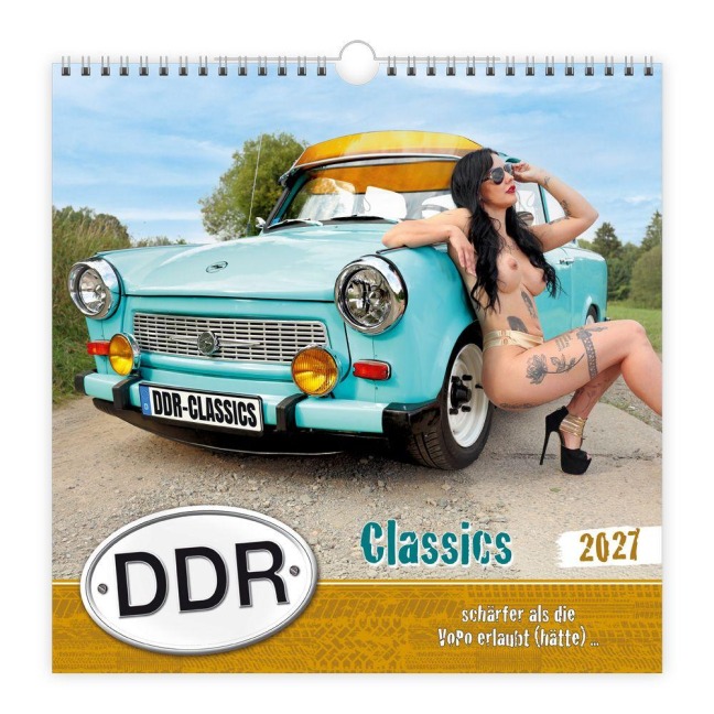 TRÖTSCH - Erotikkalender DDR Classics 2027 schärfer als die VOPO erlaubt (hätte) - 