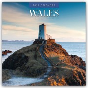 Cover-Bild zum Titel 'Wales 2027 - 16-Monatskalender' von 'Robin Red'
