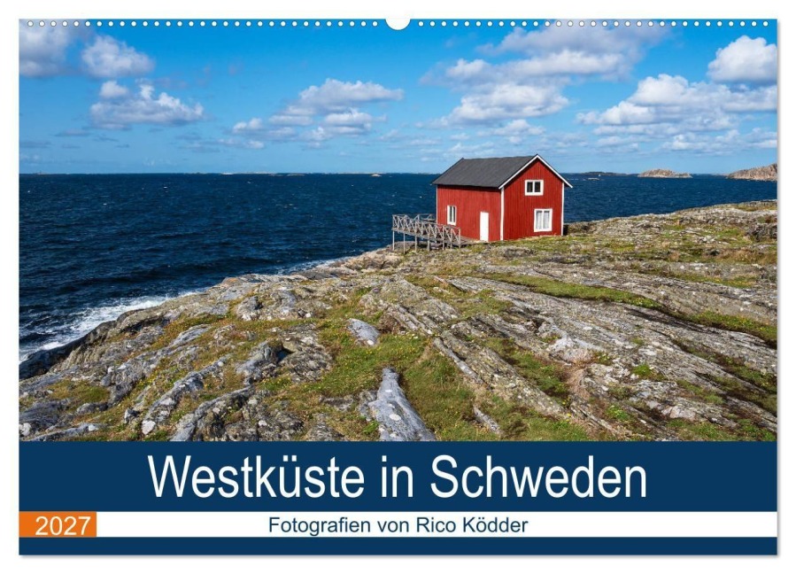 Westküste in Schweden (Wandkalender 2027 DIN A2 quer), CALVENDO Monatskalender - Rico Ködder