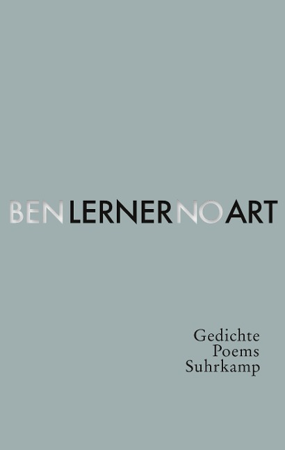 No Art - Ben Lerner