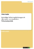 Cover-Bild zum Titel 'Freiwillige Selbstverpflichtungen als Alternative zur staatlichen Wirtschaftspolitik' von 'Sören Kupke'