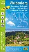 Cover-Bild zum Titel 'ATK25-D12 Weidenberg (Amtliche Topographische Karte 1:25000)' von ''