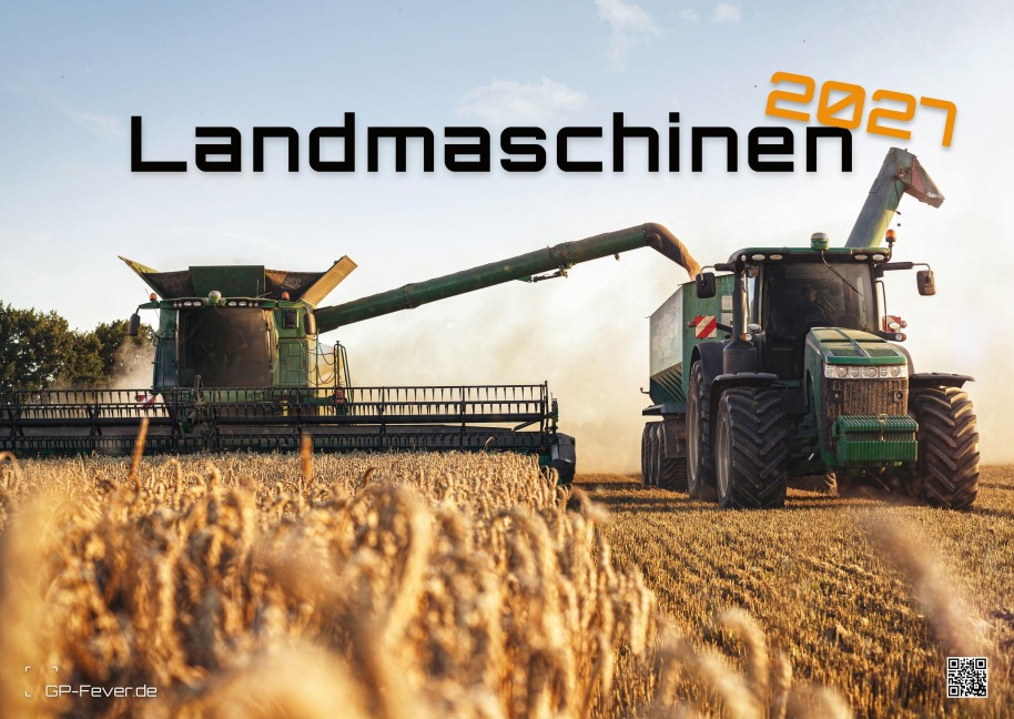Landmaschinen - Traktor - 2027 - Kalender DIN A2 - 