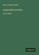 Cover-Bild zum Titel 'Ausgewählte Schriften' von 'Moritz Gottlieb Saphir'