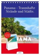 Cover-Bild zum Titel 'Tischplaner 2027 - Panama - Traumhafte Strände und Städte. (A5 Tischkalender zum Aufstellen) CALVENDO' von 'Sf'