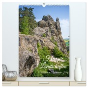 Cover-Bild zum Titel 'Harzer Landschaften - 12 Monate im Naturparadies Harz (hochwertiger Premium Wandkalender 2026 DIN A2 hoch), Kunstdruck in Hochglanz' von 'Thomas Bugdoll'