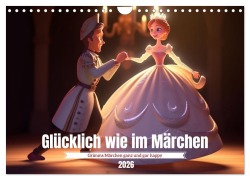 Cover-Bild zum Titel 'Glücklich wie im Märchen (Wandkalender 2026 DIN A4 quer), CALVENDO Monatskalender' von 'Kerstin Waurick'