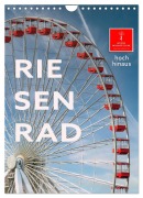 Cover-Bild zum Titel 'Riesenrad - hoch hinaus (Wandkalender 2026 DIN A4 hoch), CALVENDO Monatskalender' von 'Peter Roder'