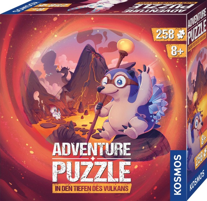 Adventure Puzzle: In den Tiefen des Vulkans - 257 Teile - 