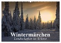 Wintermärchen Landschaften im Schnee (Wandkalender 2025 DIN A2 quer), CALVENDO Monatskalender - Elisabeth Stanzer