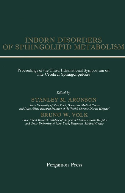 Inborn Disorders of Sphingolipid Metabolism - 