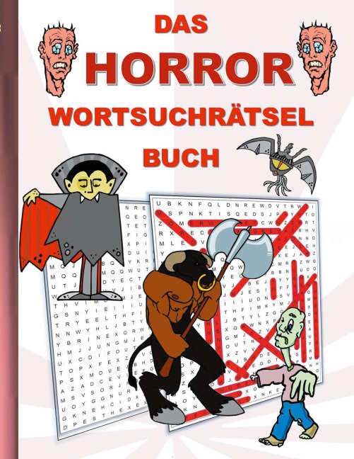 DAS HORROR WORTSUCHRÄTSEL BUCH - Brian Gagg