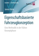 Cover-Bild zum Titel 'Eigenschaftsbasierte Fahrzeugkonzeption' von 'Janna Hahn'