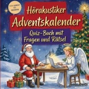 Cover-Bild zum Titel 'Hörakustiker-Adventskalender: Quiz-Buch mit Fragen und Rätsel' von 'Schlauvento Interactive'
