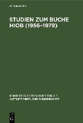 Cover-Bild zum Titel 'Studien zum Buche Hiob (1956-1979)' von ''