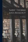 Saint Thomas and Analogy - 