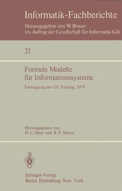 Formale Modelle für Informationssysteme - 