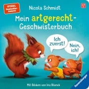 Cover-Bild zum Titel 'Mein artgerecht-Geschwisterbuch: Ich zuerst! Nein, ich!' von 'Nicola Schmidt'