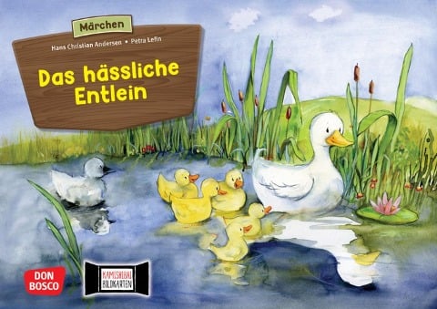 Das hässliche Entlein. Kamishibai Bildkartenset. - Hans Christian Andersen