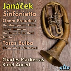 Sinfonietta/4 Opera Preludes/Taras Bulba - Mackerras/Ancerl/Pro Arte Orchestra/Czech PO