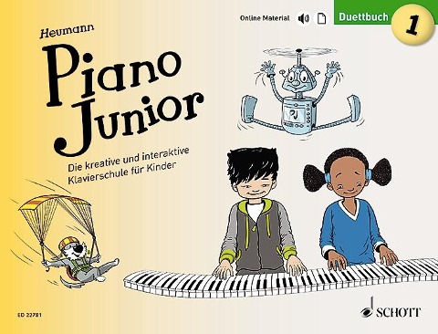 Piano Junior: Duettbuch 1 - Hans-Günter Heumann