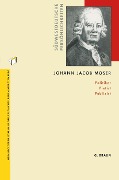 Cover-Bild zum Titel 'Johann Jacob Moser' von 'Andreas Gestrich, Rainer Lächele'