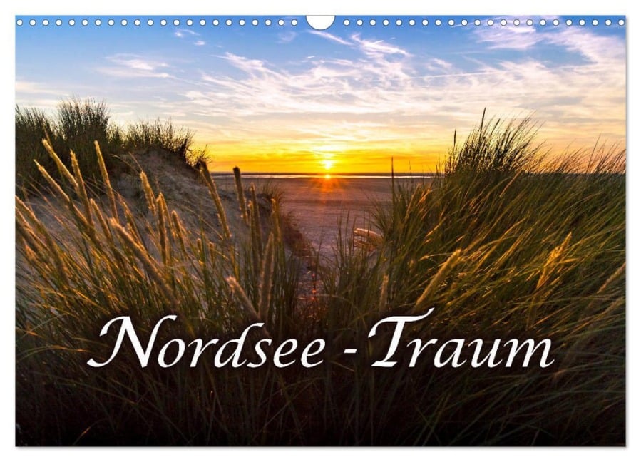 Nordsee - Traum (Wandkalender 2025 DIN A3 quer), CALVENDO Monatskalender - Andrea Dreegmeyer