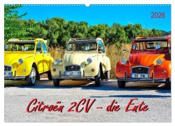 Cover-Bild zum Titel 'Citroën 2CV - die Ente (Wandkalender 2026 DIN A2 quer), CALVENDO Monatskalender' von 'Peter Roder'