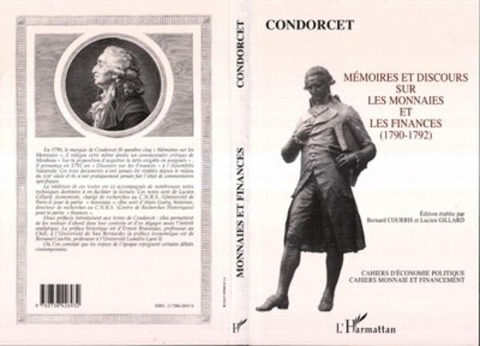 Mémoires et discours sur les monaies et les finances (1790-1792) - Condorcet